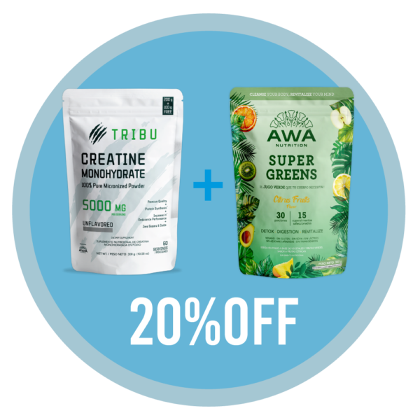 Creatina + SuperGreens