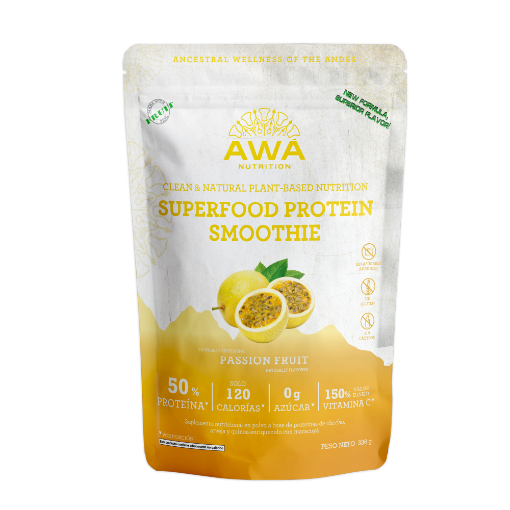 superfood protein smoothie maracuyá 336g