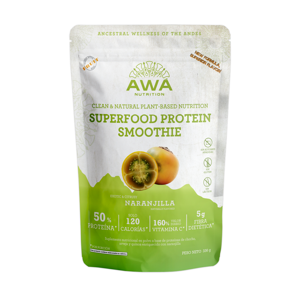 superfood protein smoothie naranjilla 336g