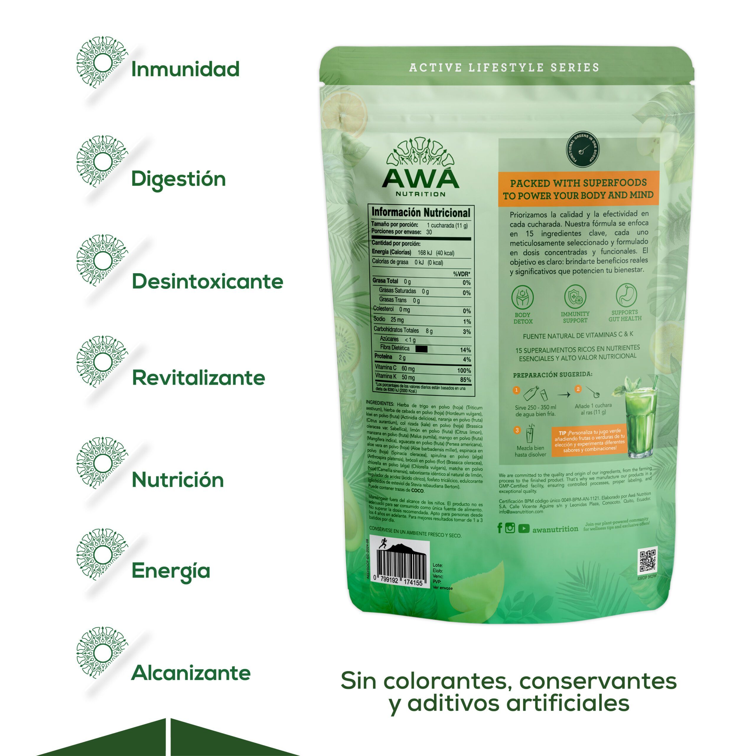 super greens 330 g