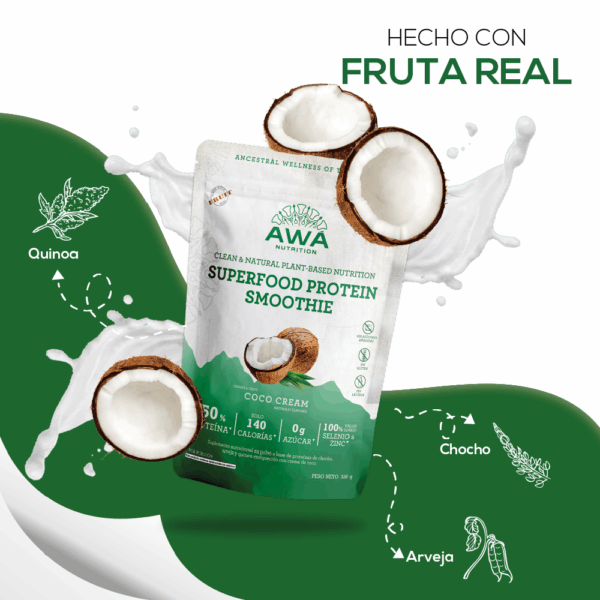 SUPERFOOD PROTEIN SMOOTHIE - Coco 336g - Image 4