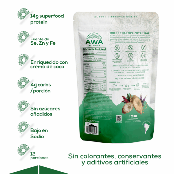 SUPERFOOD PROTEIN SMOOTHIE - Coco 336g - Image 2